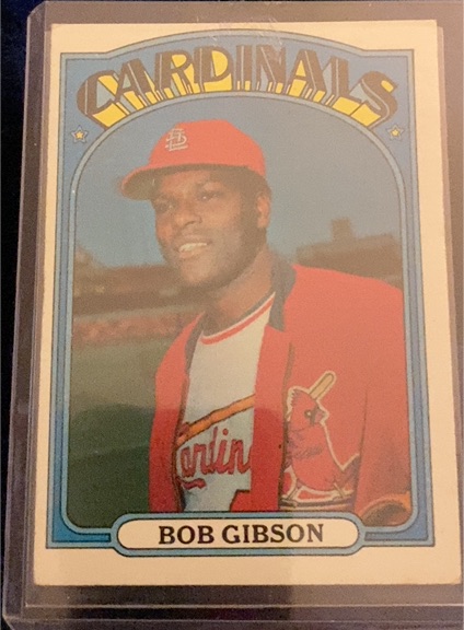 1972 Topps #130 Bob Gibson — front