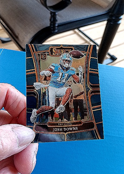 2023 Panini Select Draft Picks #16 Josh Downs — front
