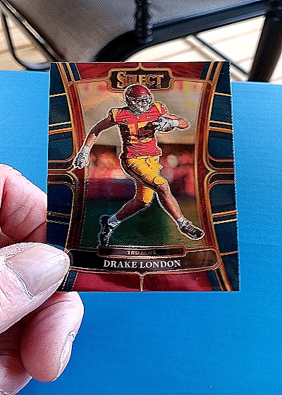 2023 Panini Select Draft Picks #65 Drake London — front