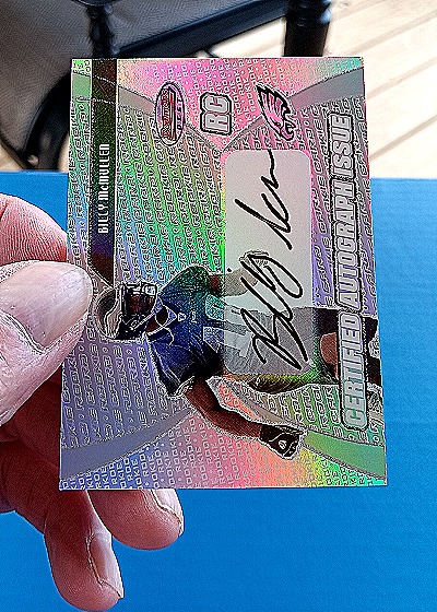 2003 Bowman's Best #141 Billy McMullen Certified Autograph Issue Rookie Card — front