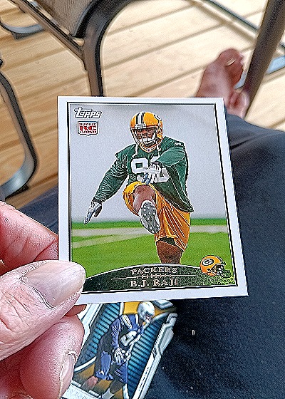 2009 Topps #332 B.J. Raji — front