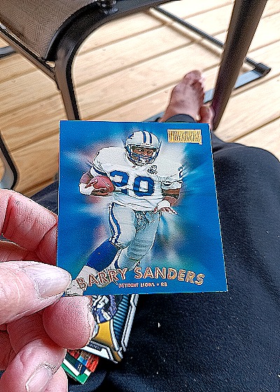 1997 SkyBox Premium #7 Barry Sanders — front
