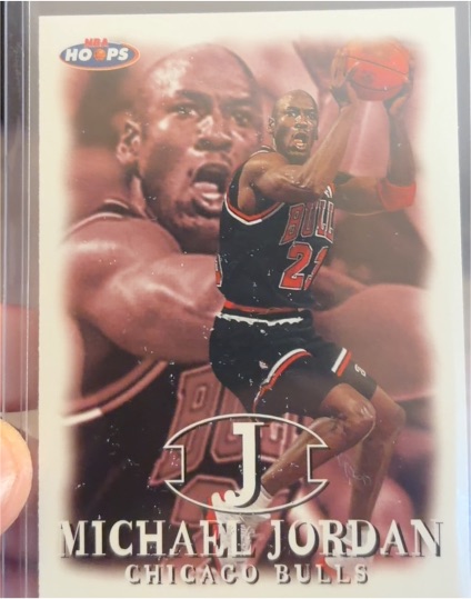 1998-99 Hoops #23 Michael Jordan — front