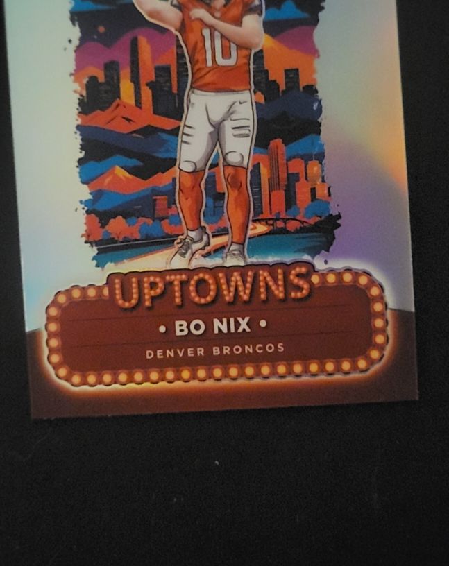 2024 Panini Donruss Optic Uptowns #3 Bo Nix — front