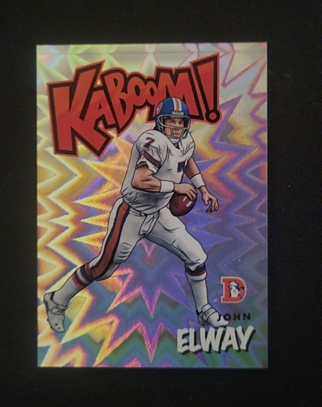 2021 Panini Absolute - Kaboom! John Elway #K31 Denver Broncos — front