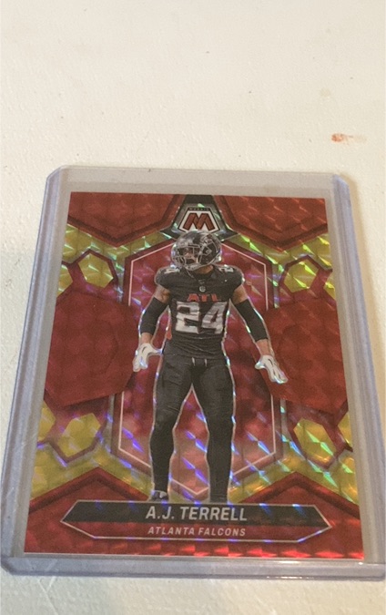 2024 Panini Mosaic #12 A.J. Terrell — front