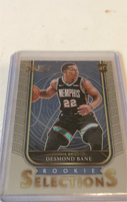 2020-21 Panini Select #28 Desmond Bane Rookie Selections — front