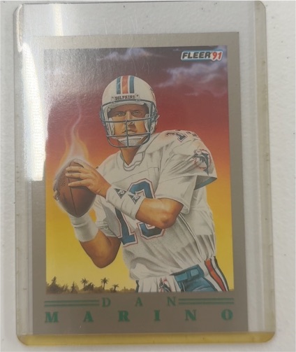 1991 Fleer Pro Visions #5 Dan Marino — front