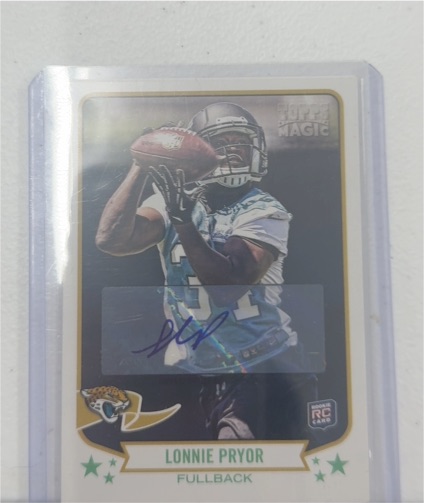 2013 Topps Magic #7 Lonnie Pryor — front