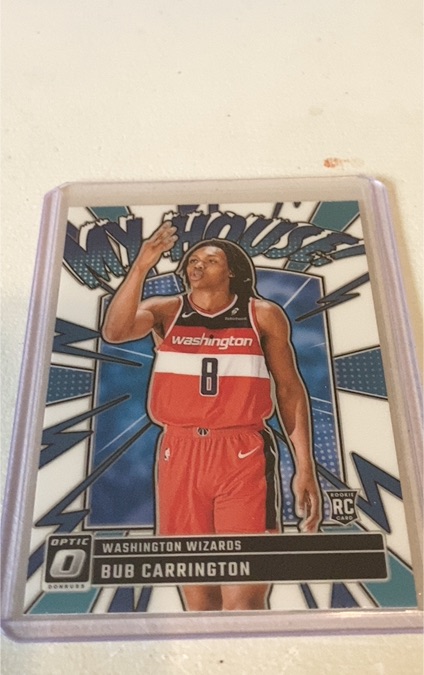 2024-25 Panini Donruss Optic #8 Bub Carrington My House — front