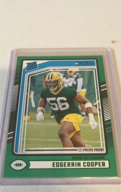 2024 Donruss #325 Edgerrin Cooper — front