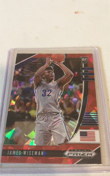 2020 Panini Prizm Draft Picks #42 James Wiseman — front