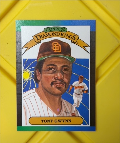 1989 Donruss Diamond Kings #6 Tony Gwynn — front