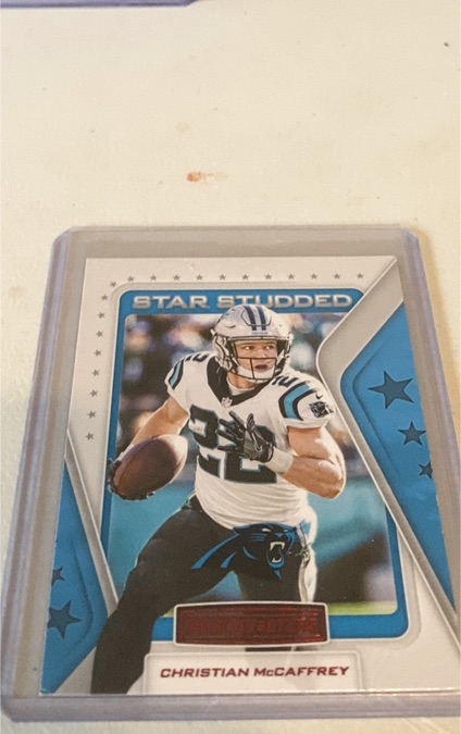 2019 Panini Rookies & Stars #SS-CM Christian McCaffrey — front