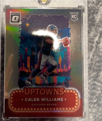 2024 Panini Donruss Optic #1 Caleb Williams Uptowns Rookie — front