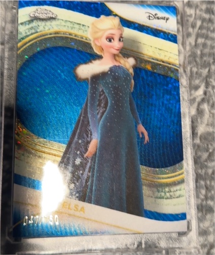 2025 Topps Chrome Disney #111 Elsa — front