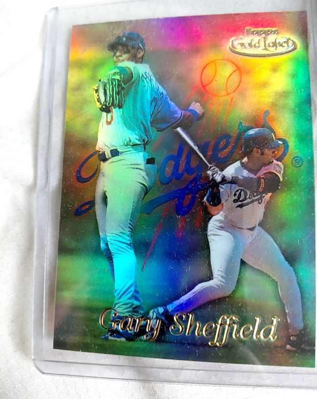 1999 Topps Gold Label #20 Gary Sheffield — front