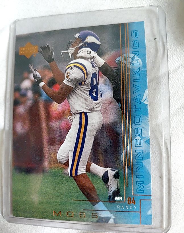 2000 Upper Deck #117 Randy Moss — front