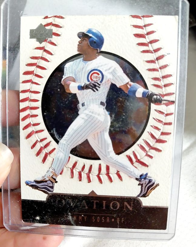 1999 Upper Deck Ovation #40 Sammy Sosa — front