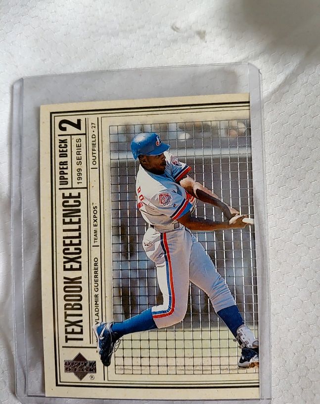 1999 Upper Deck Textbook Excellence #T14 Vladimir Guerrero — front