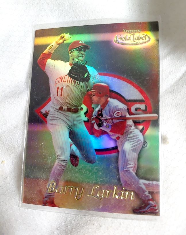 1999 Topps Gold Label #18 Barry Larkin — front