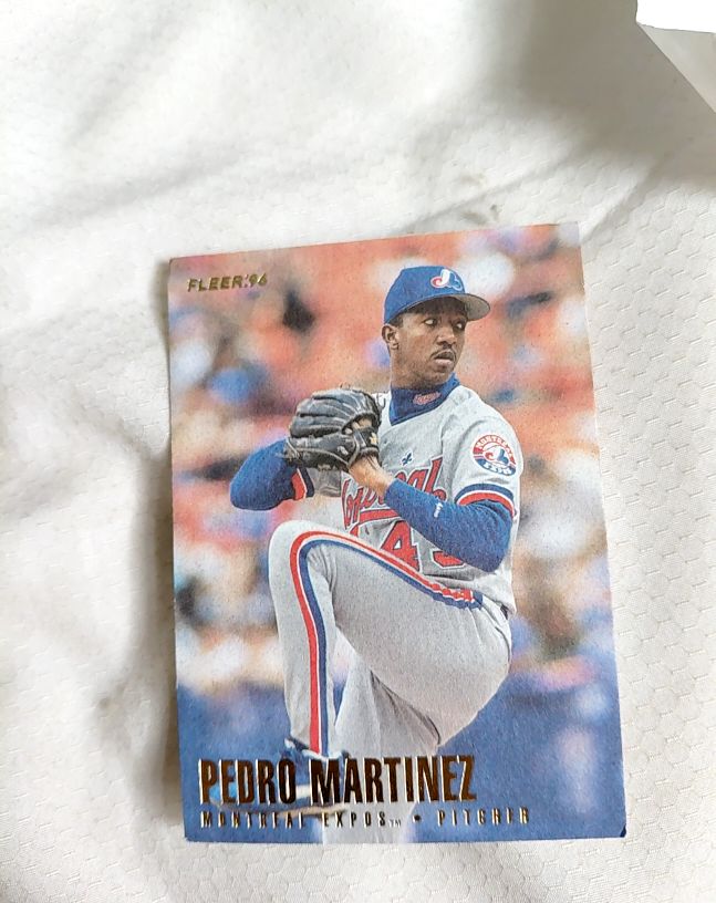 1996 Fleer #462 Pedro Martinez — front