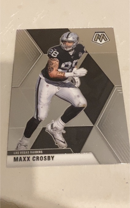 2020 Panini Mosaic #108 Maxx Crosby — front
