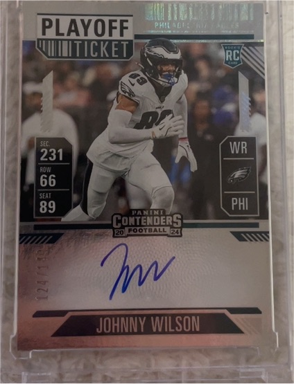 2024 Panini Contenders #133 Johnny Wilson — front