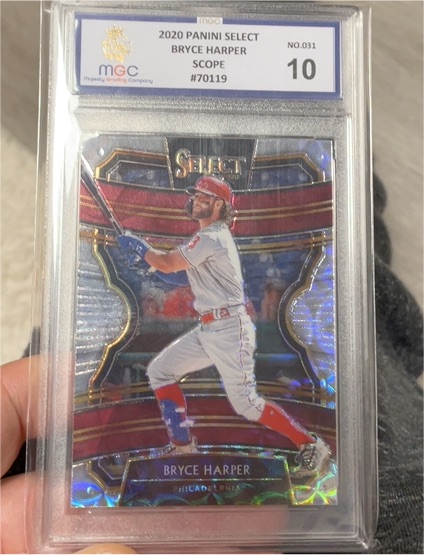 2020 Panini Select #31 Bryce Harper Scope — front
