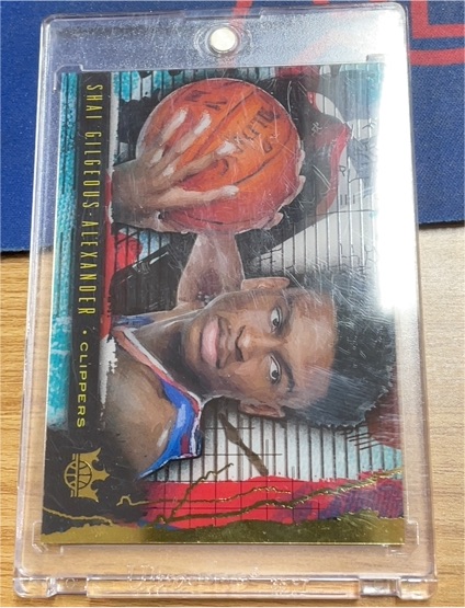 2018-19 Panini Court Kings Acetate #3 Shai Gilgeous-Alexander Rookie Card RC — front