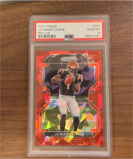 2021 Panini Prizm #337 Ja'Marr Chase — front