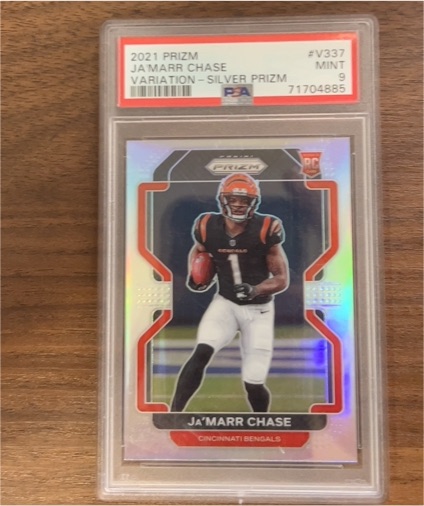 2021 Panini Prizm #V337 Ja'Marr Chase — front