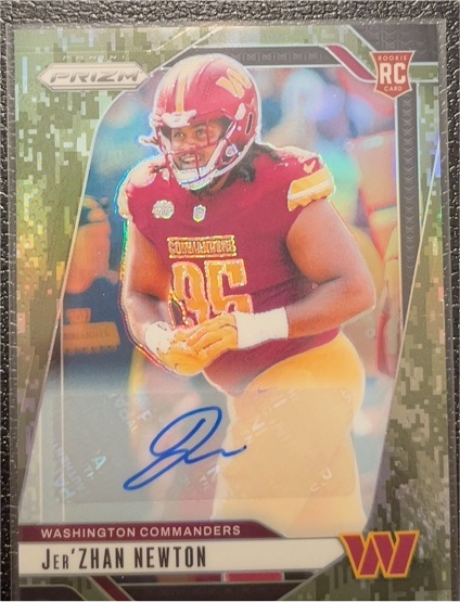 2024 Panini Prizm #351 Jer'Zhan Newton — front