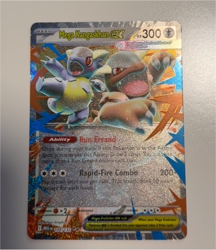 Mega Kangaskhan EX 104/132 — front