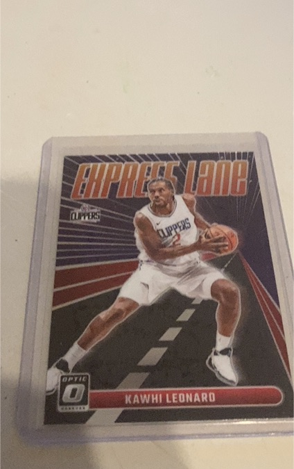 2023-24 Donruss Optic #4 Kawhi Leonard Express Lane — front