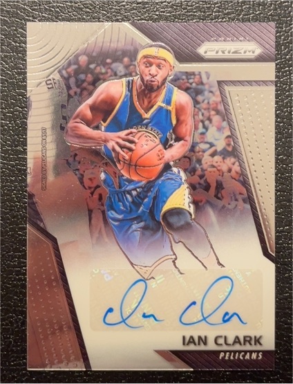 2017-18 Panini Prizm Signatures #SG-IC Ian Clark — front