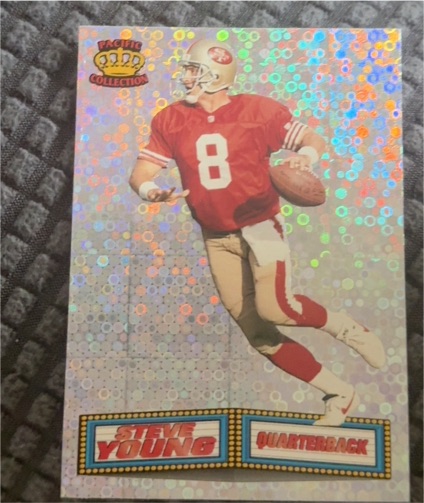 1994 Pacific #36 Steve Young Marquee Prisms — front