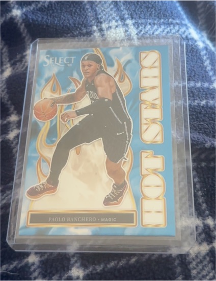 2024-25 Panini Select #9 Paolo Banchero Hot Stars — front