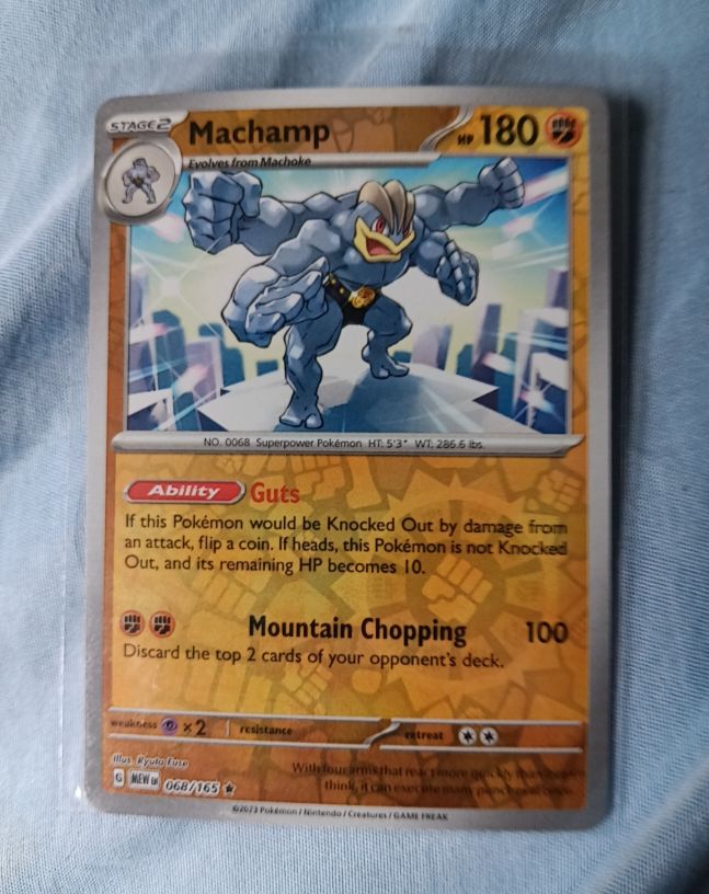 2023 Pokemon Scarlet & Violet 151 #068 Machamp — front
