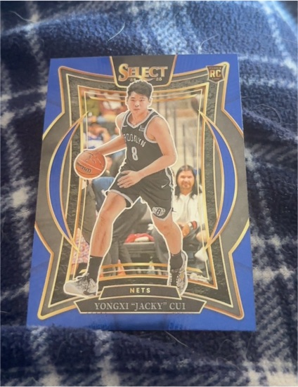 2024-25 Panini Select #94 Yongxi "Jacky" Cui — front