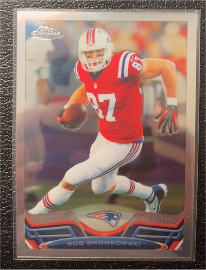 2013 Topps Chrome #35 Rob Gronkowski — front
