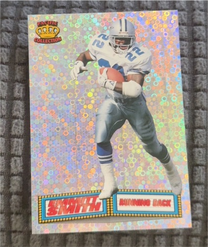 1994 Pacific Crown Collection Marquee Prisms #31 Emmitt Smith — front