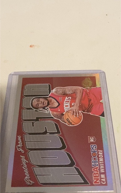 2023-24 Panini NBA Hoops #19 Cam Whitmore Rookie Greetings — front