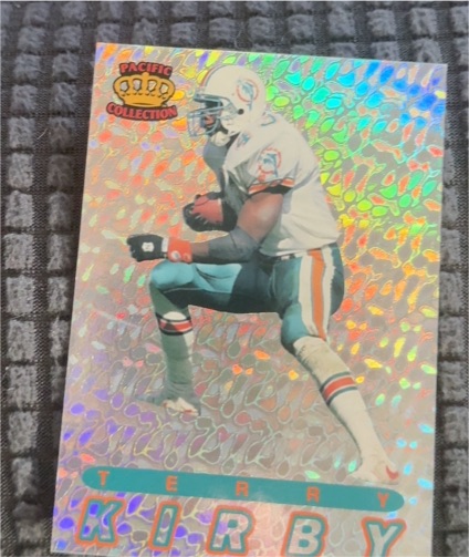 1994 Pacific Collection Silver Prisms Terry Kirby — front