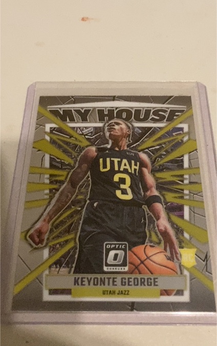2023-24 Panini Donruss Optic My House #4 Keyonte George — front