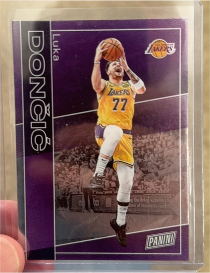 2025 Panini National #10 Luka Doncic — front