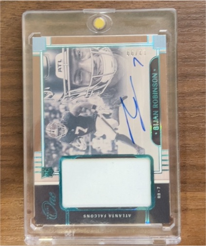 2023 Panini One #2 Bijan Robinson — front