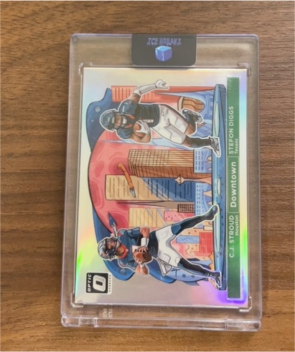 2024 Panini Donruss Optic Downtown Duos #DT C.J. Stroud, Stefon Diggs — front