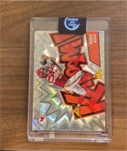 2024 Panini Absolute Kaboom! Horizontal #5 Travis Kelce — front