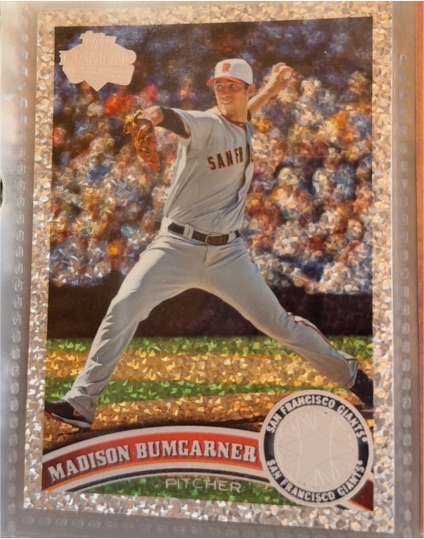 2011 Topps Diamond Anniversary #555 Madison Bumgarner — front